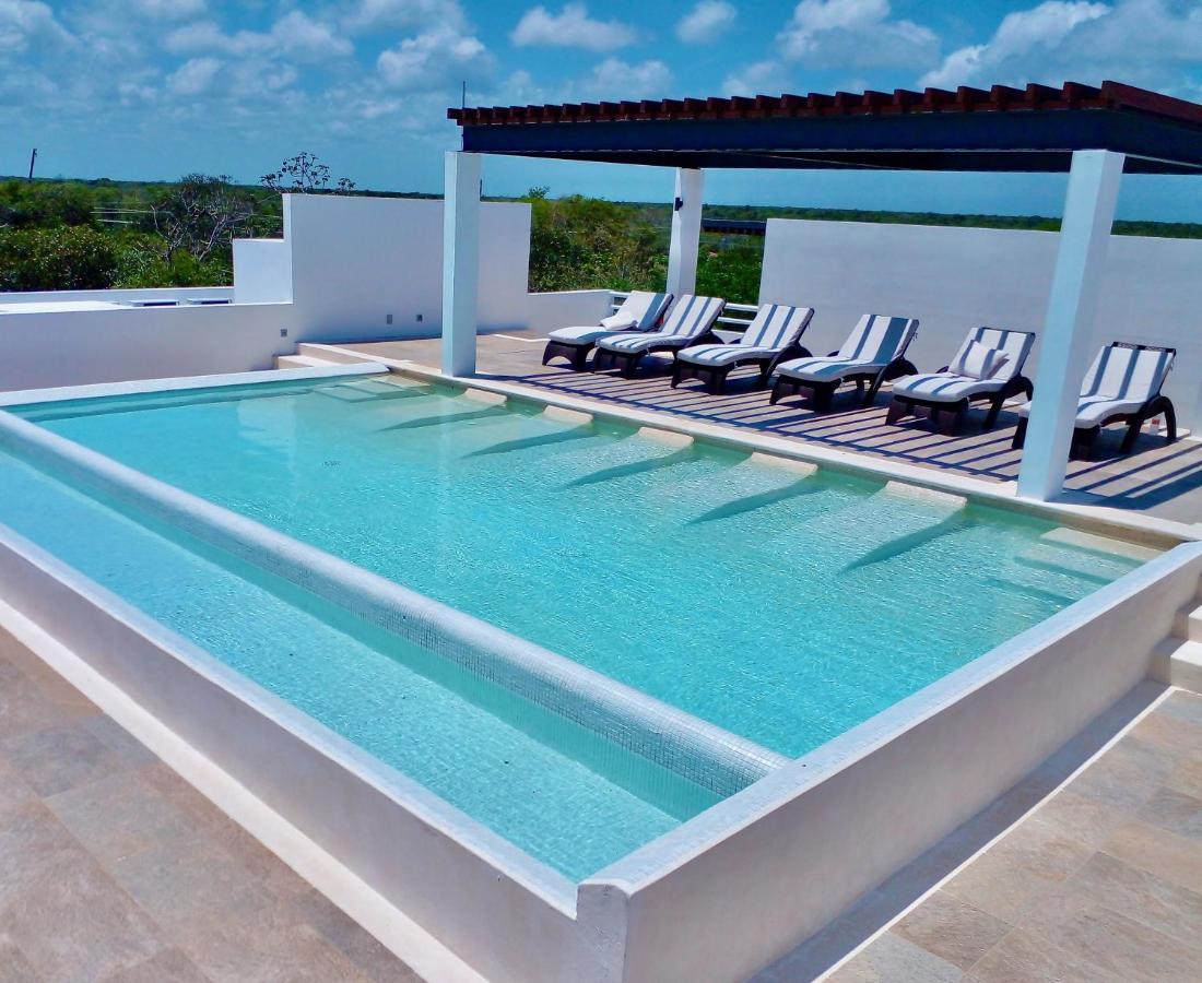 Condominio En La Riviera Maya Акумал Екстериор снимка